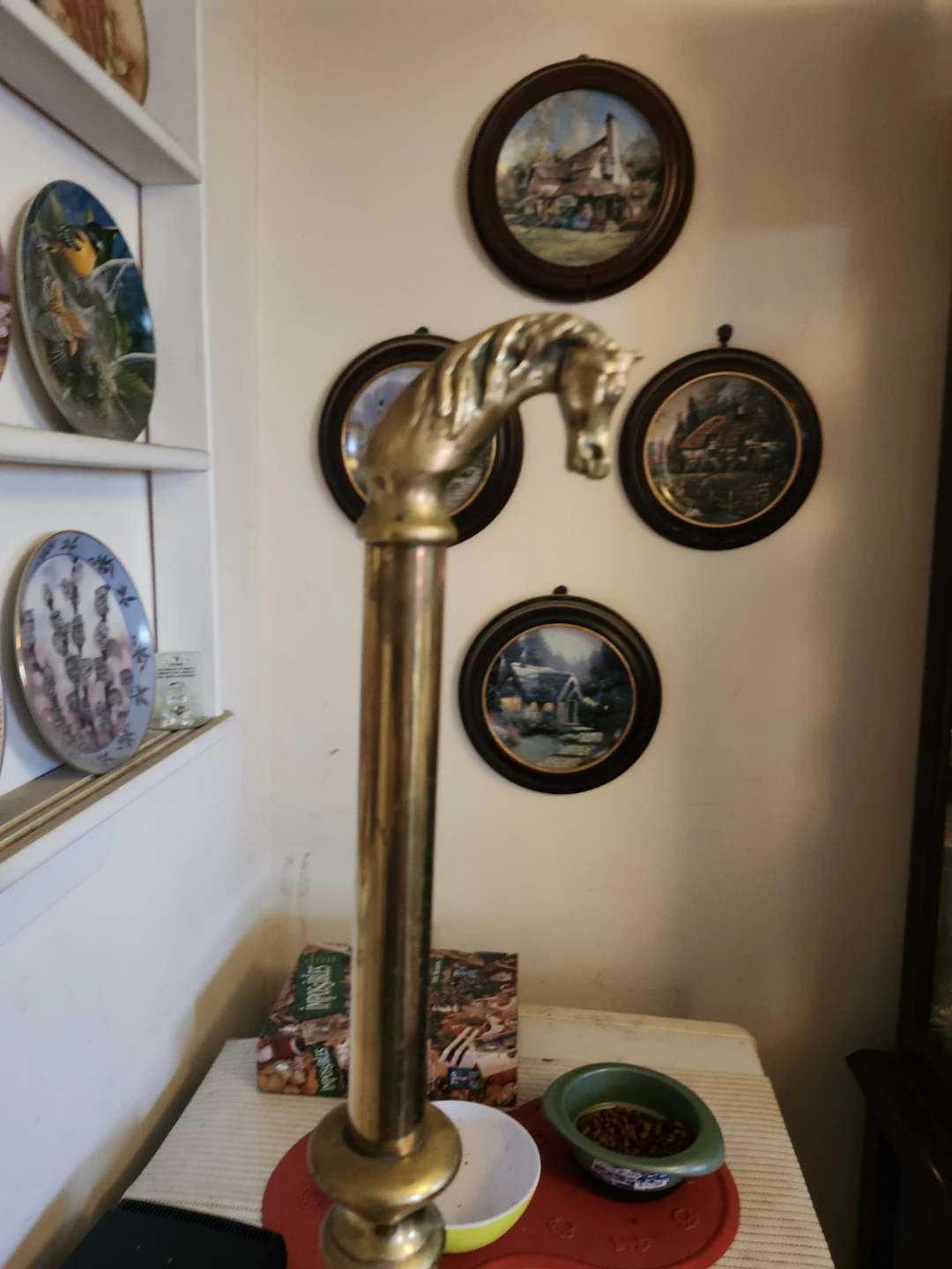 Vintage Brass Horse Scale - photo 3