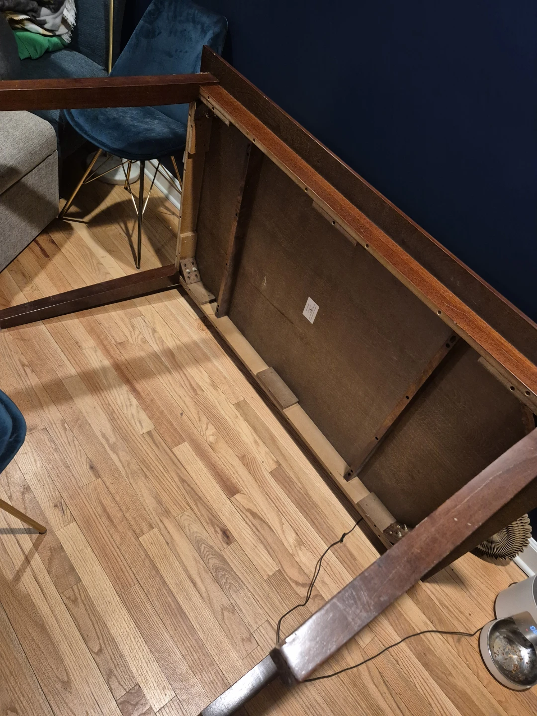 Dark Wood Dining Table - photo 2