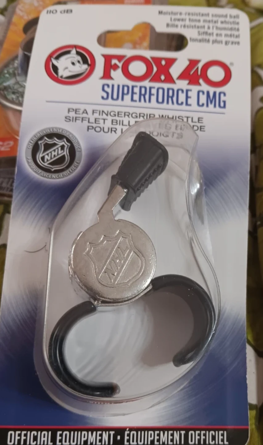 Fox 40 Superforce CMG Pea Fingergrip Whistle