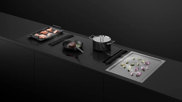 Fisher & Paykel  modular induction cook top.