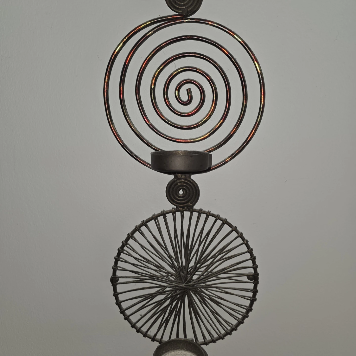 Metal Wall Sconce Candle Holder - photo 2