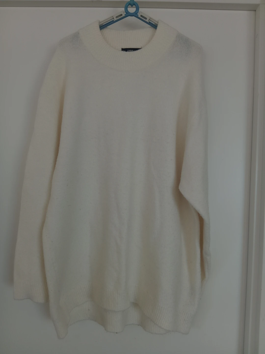 ZARA Knit Cream Sweater Size Small
