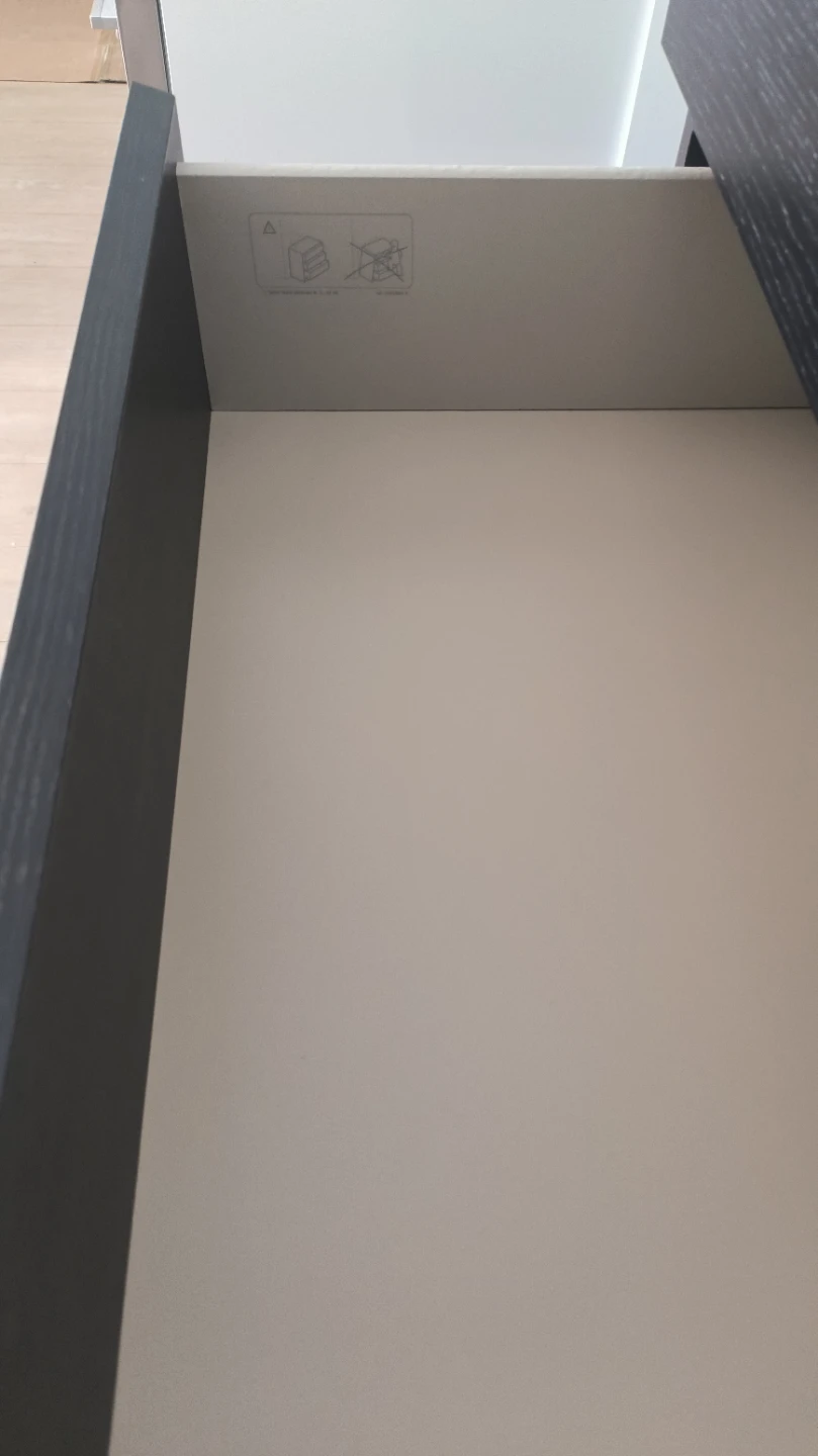 IKEA Black-Brown Dresser - photo 3