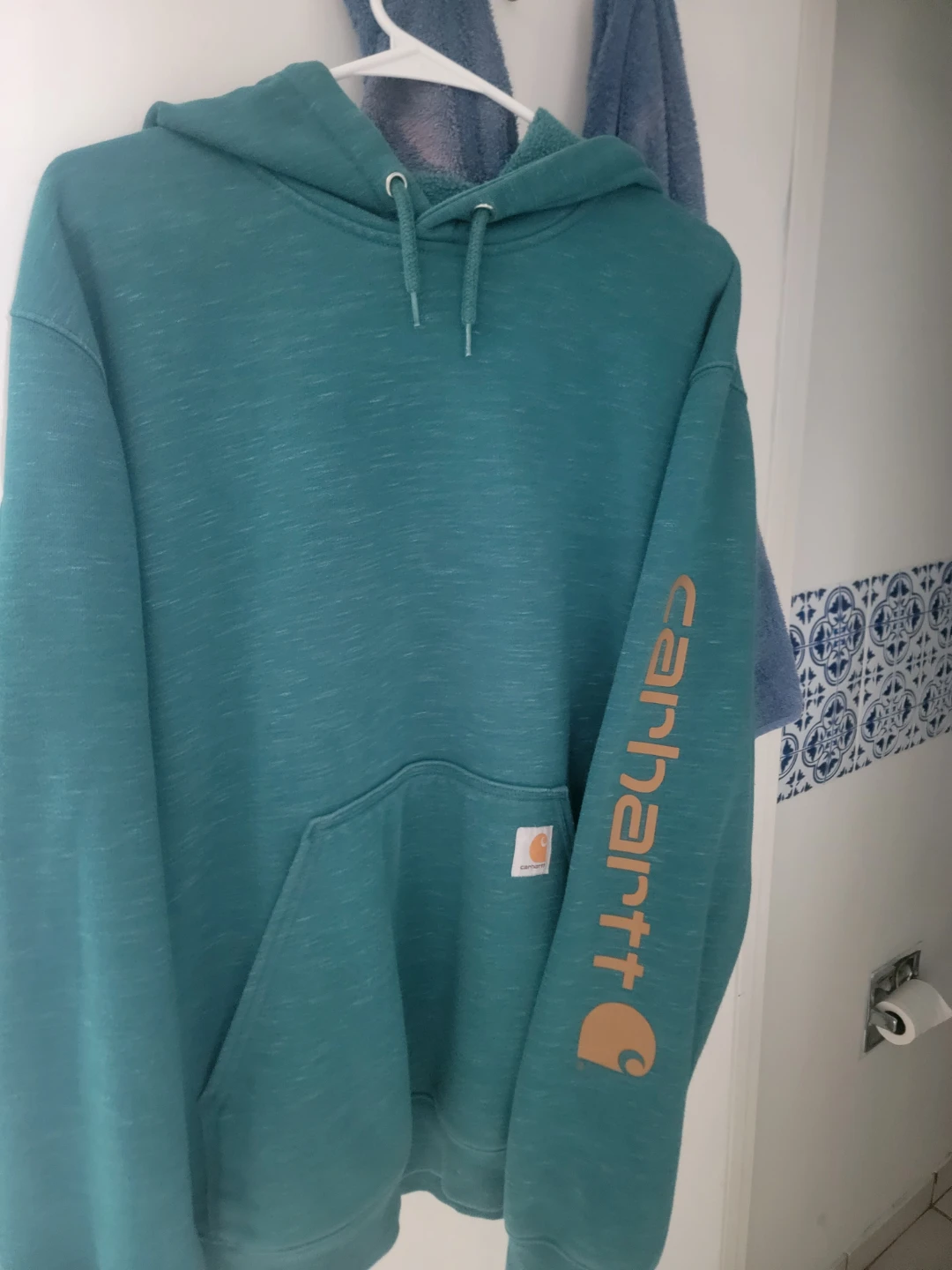 Carhartt Teal Hoodie
