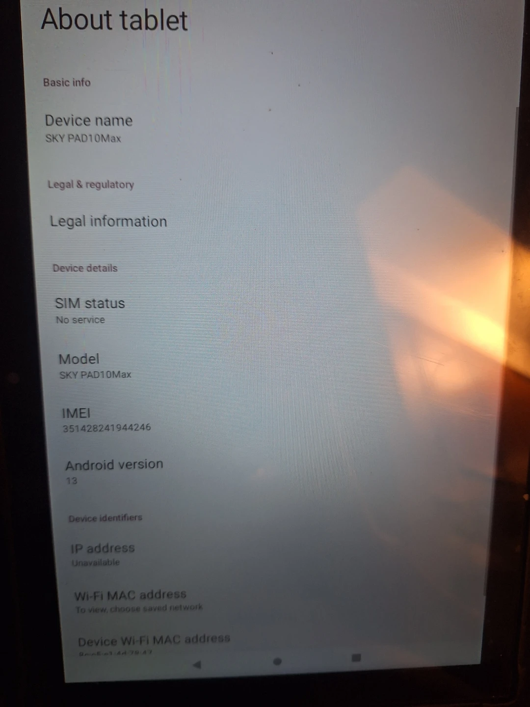 SKY PAD10Max Tablet