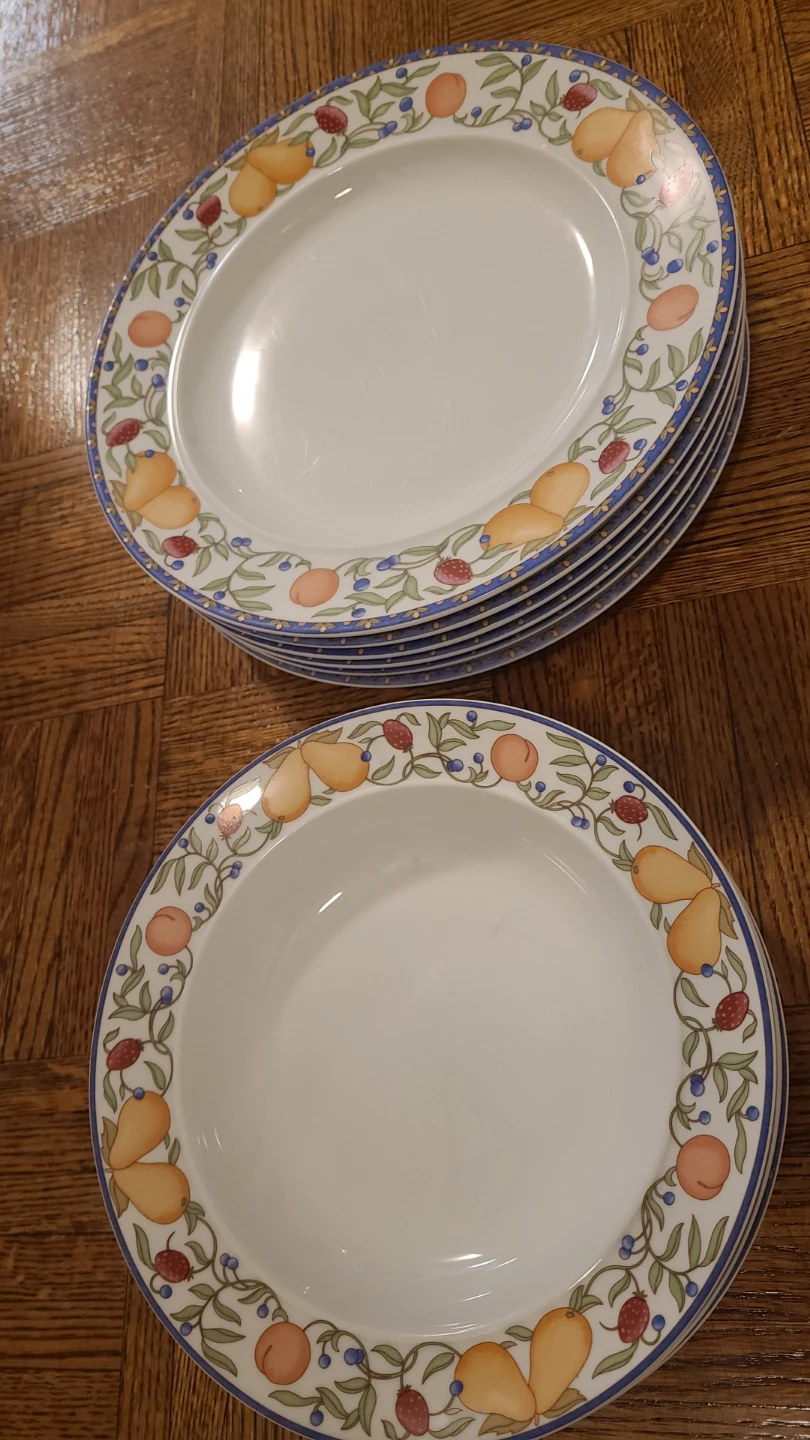 Dansk Fiance Fruits Design Plates and Bowls - photo 4