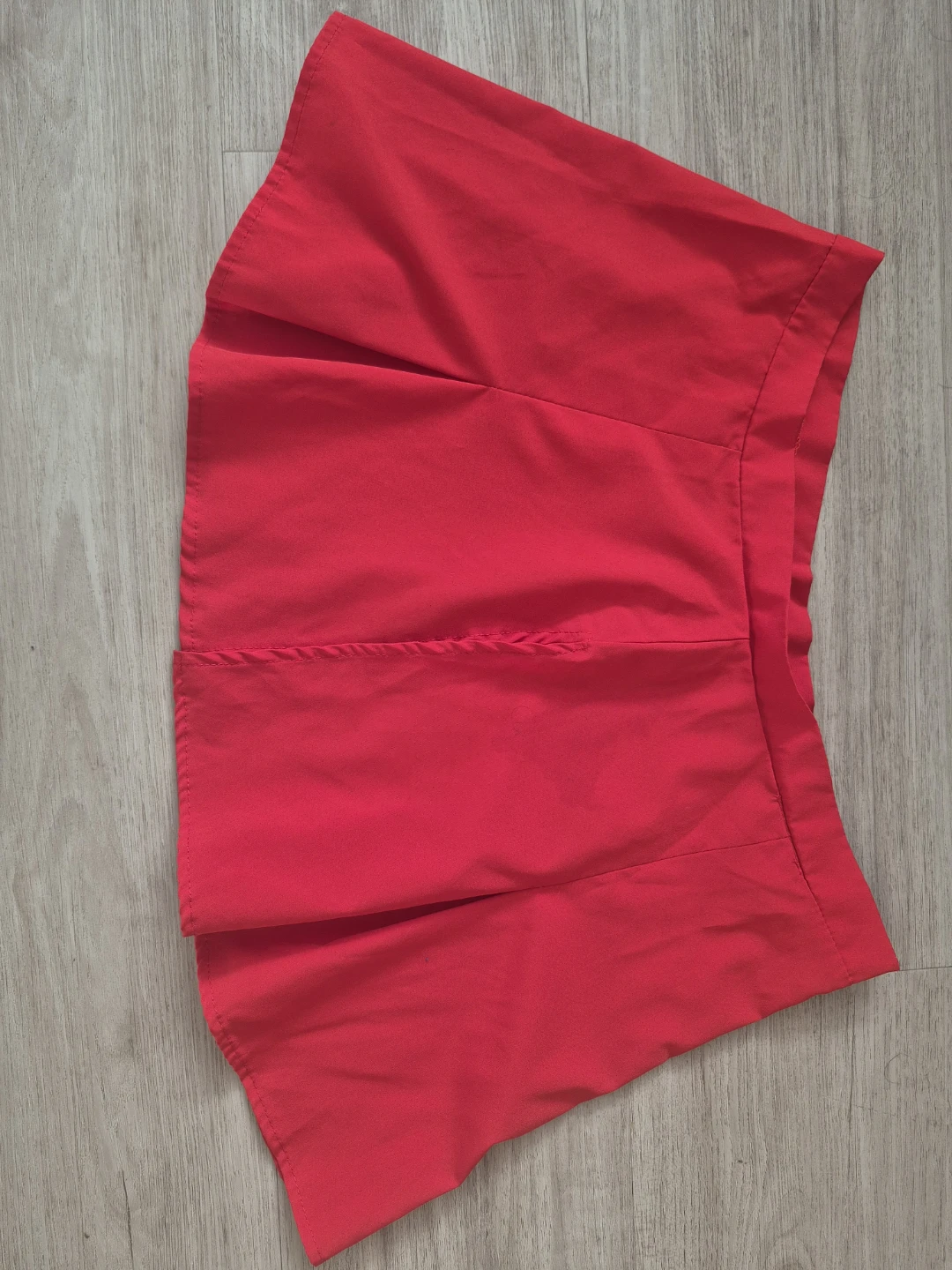 Two cute Mini Skirts Red and White
