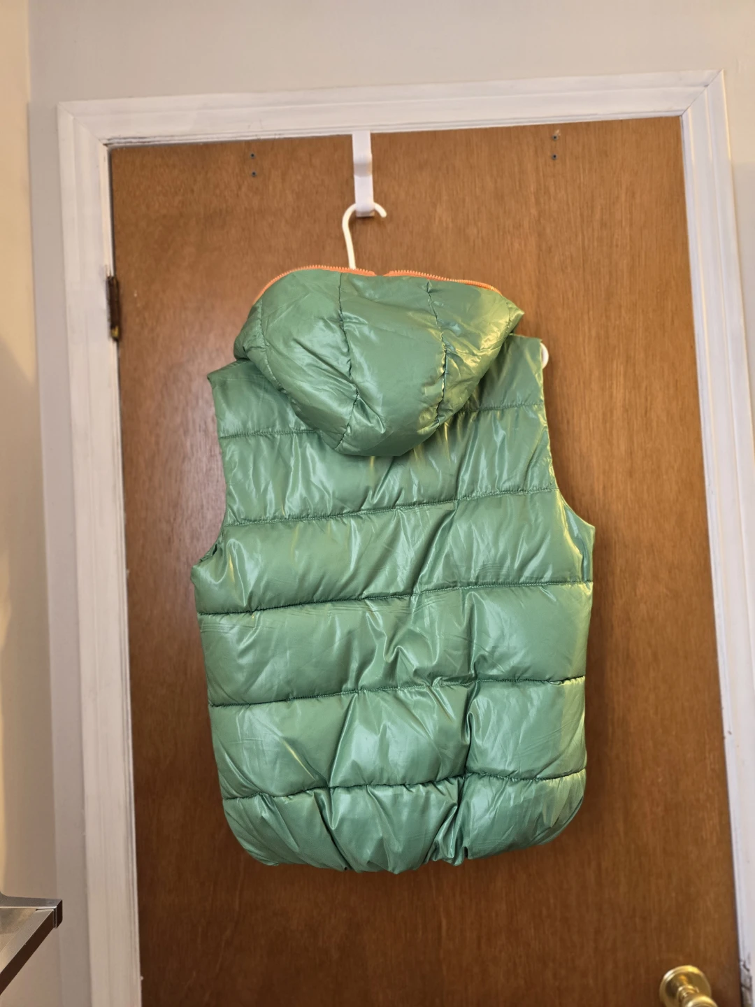 Big Star Unisex Hooded Puffer Vest – Green – - photo 2