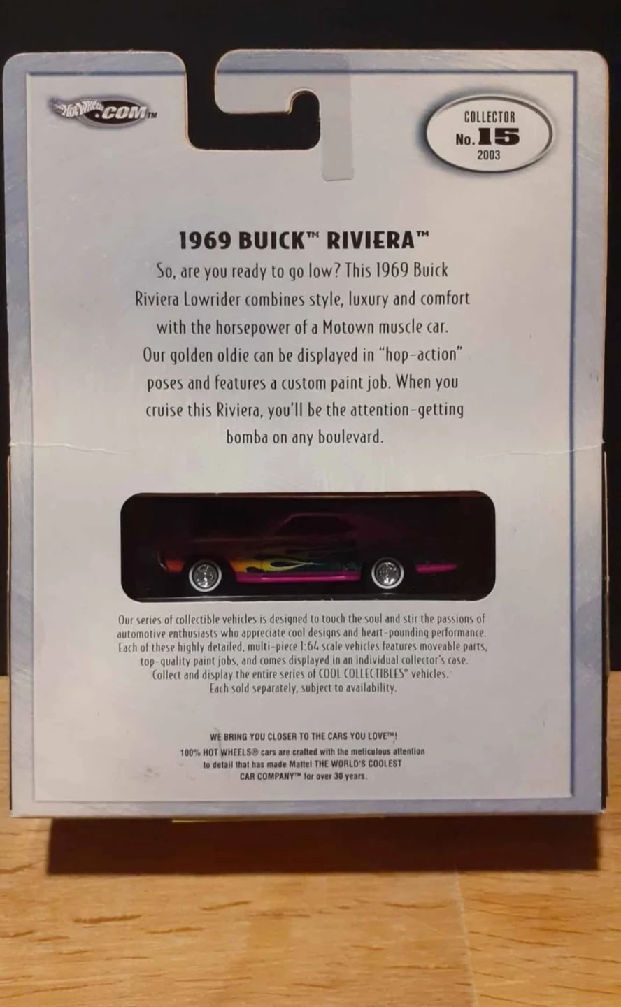 2000 100% Hot Wheels: 1969 Buick Riviera Lowrider - photo 3