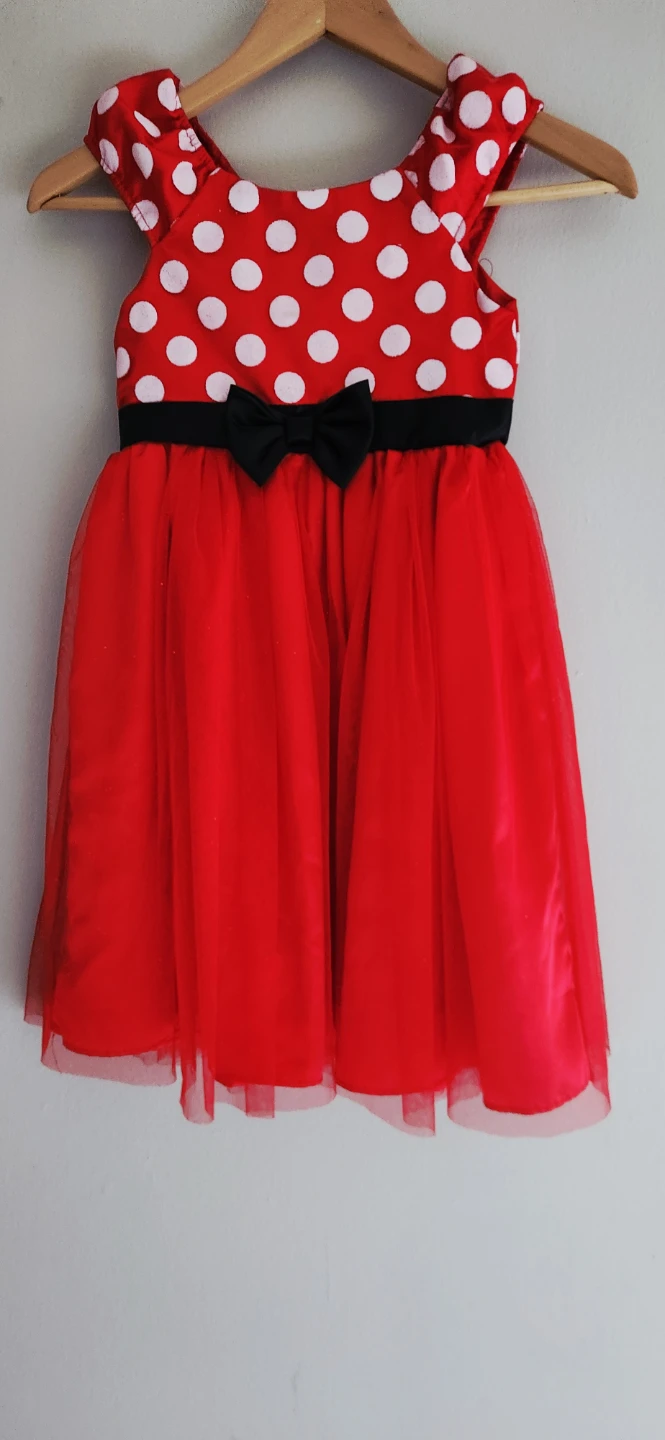 Minne mouse kids costume size 6
