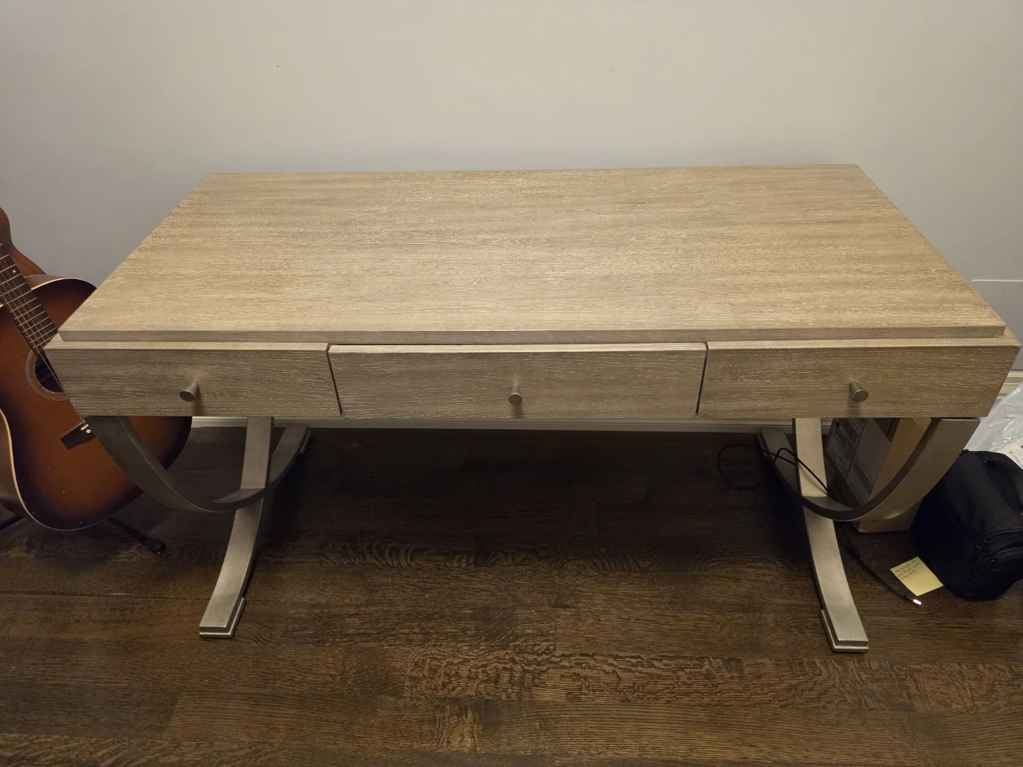 Regan Solid Wood 3-Drawer Writing Desk By Birch Lane