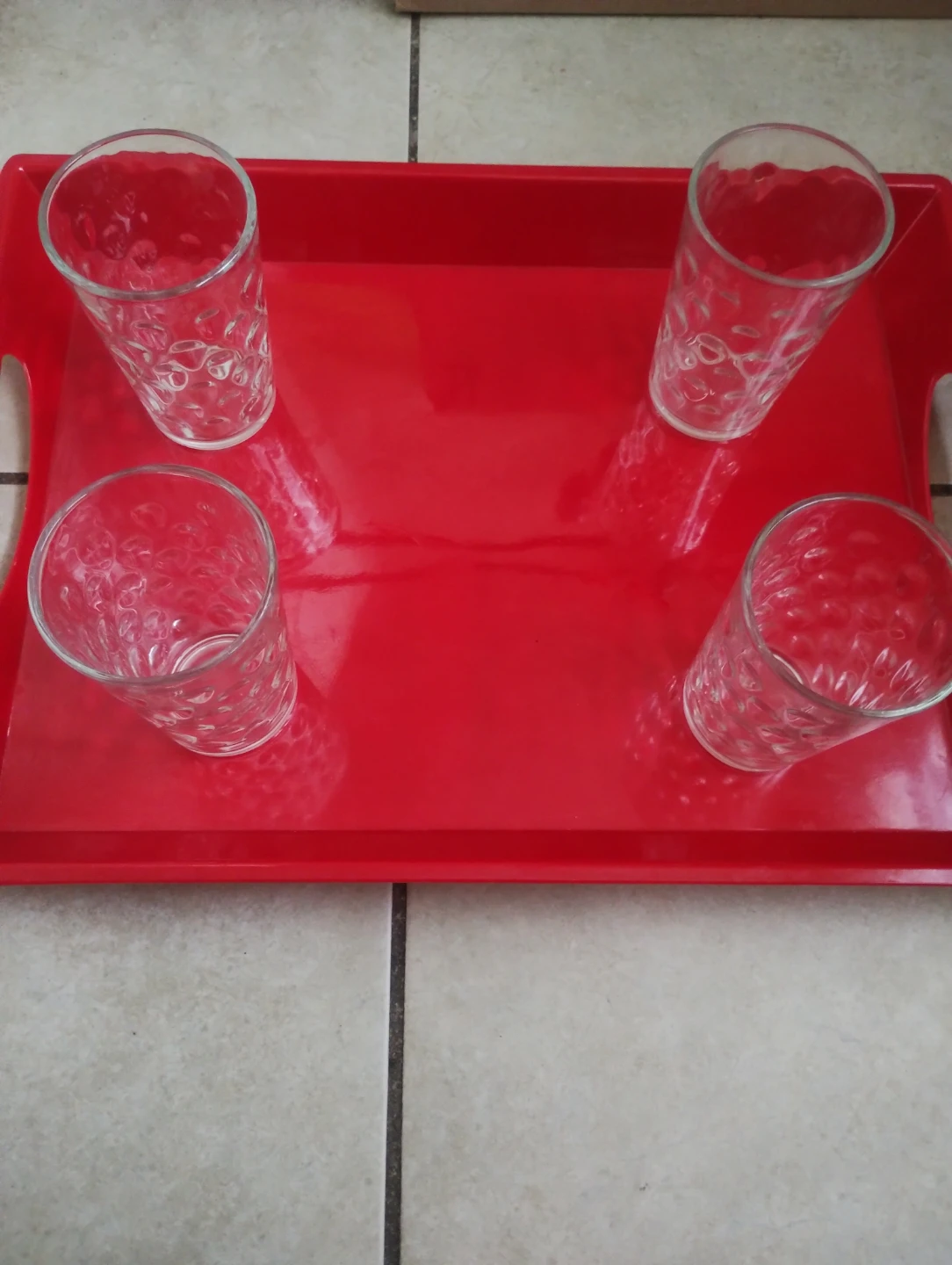 Tray and tea cups - photo 4