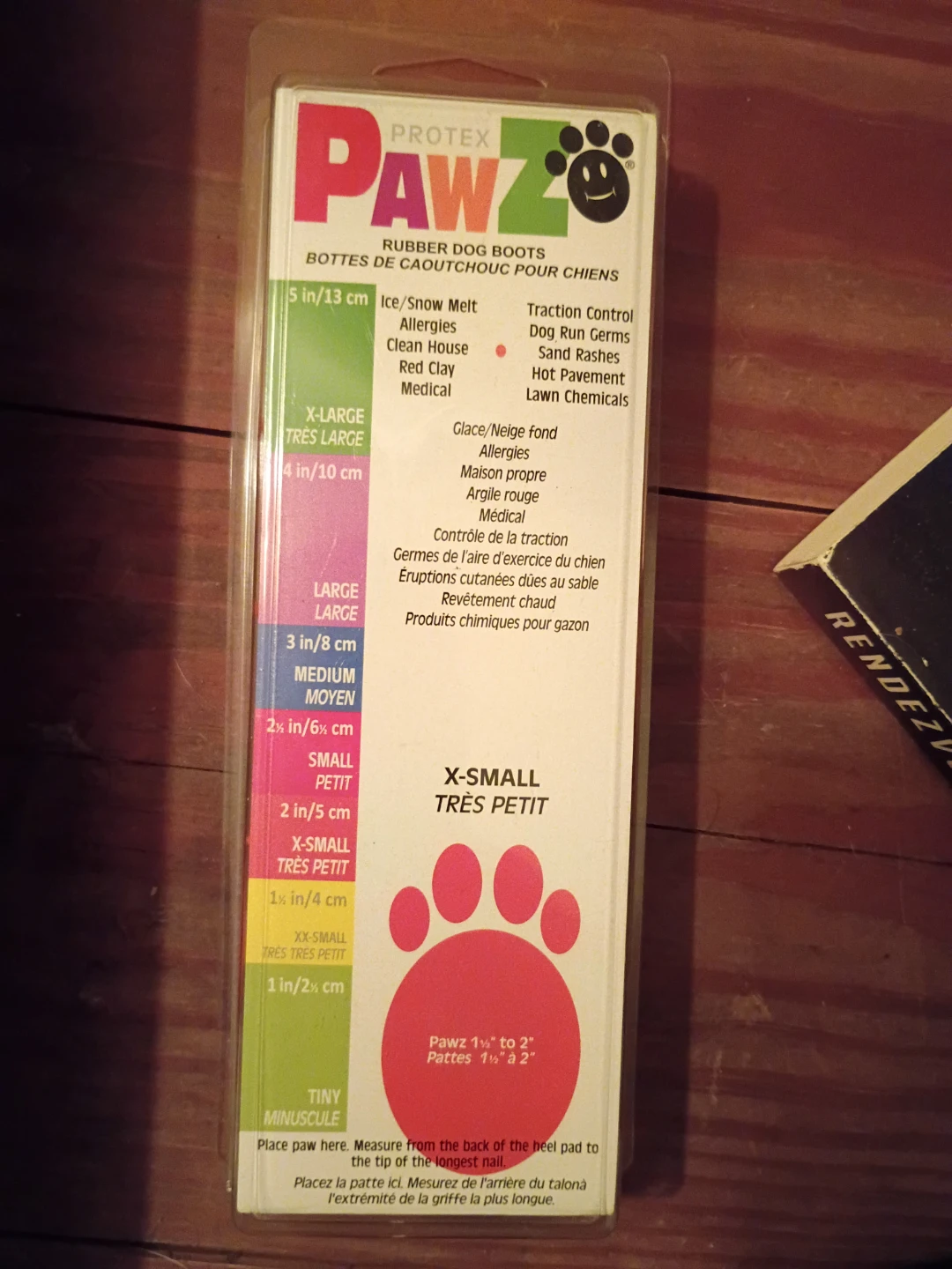 X-small Rubber Dog Booties - photo 2