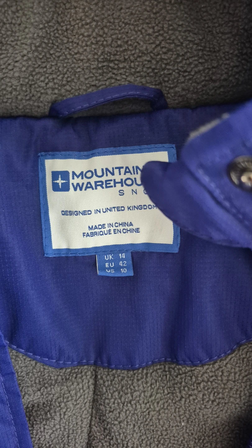 Mountain Warehouse  Women's waterproof Fleece Snow/ Ski jacket - photo 2