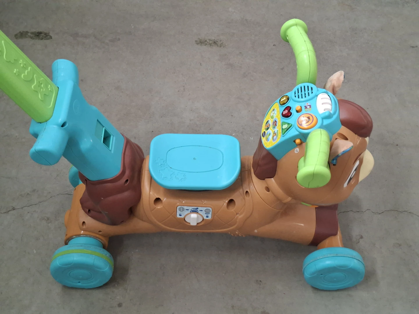 VTech Horse Ride-On and Red Toy Ride-On