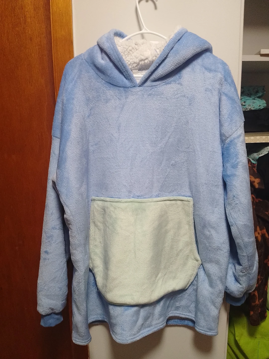 Stitch oversized wearable blanket hoodie Adult - photo 3