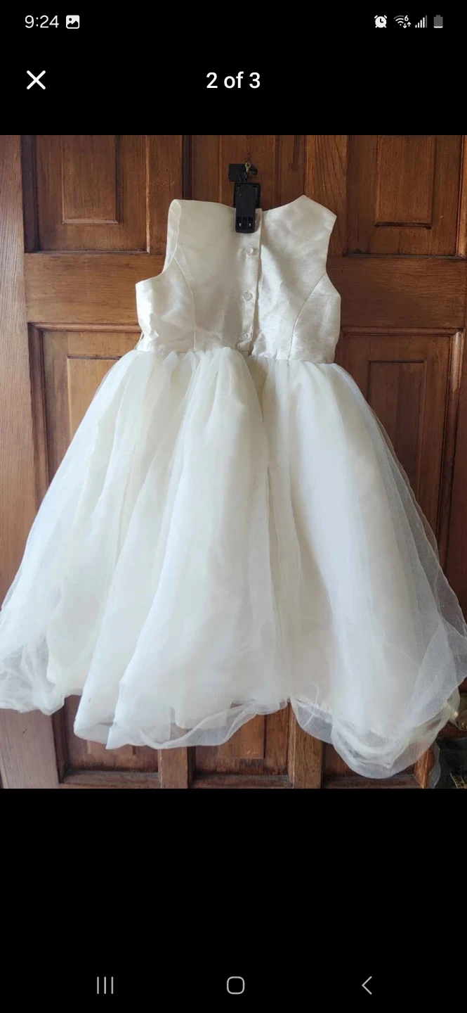 David's Bridal White Dress Size 6 - photo 2