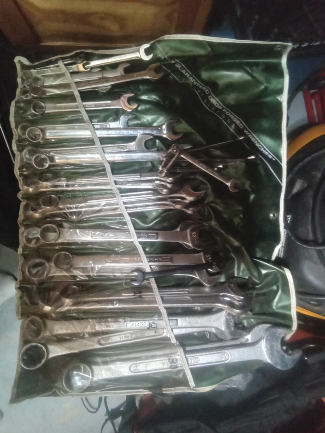 Craftsman Wrench Set with Roll-up Pouch