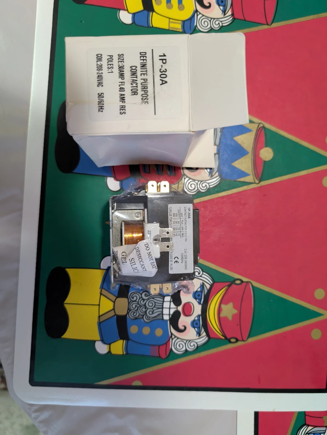Definite Purpose Contactor 1P 30A - photo 3