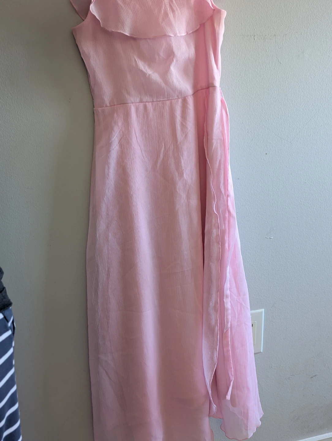 Light Pink Ruffle Maxi Dress - photo 3