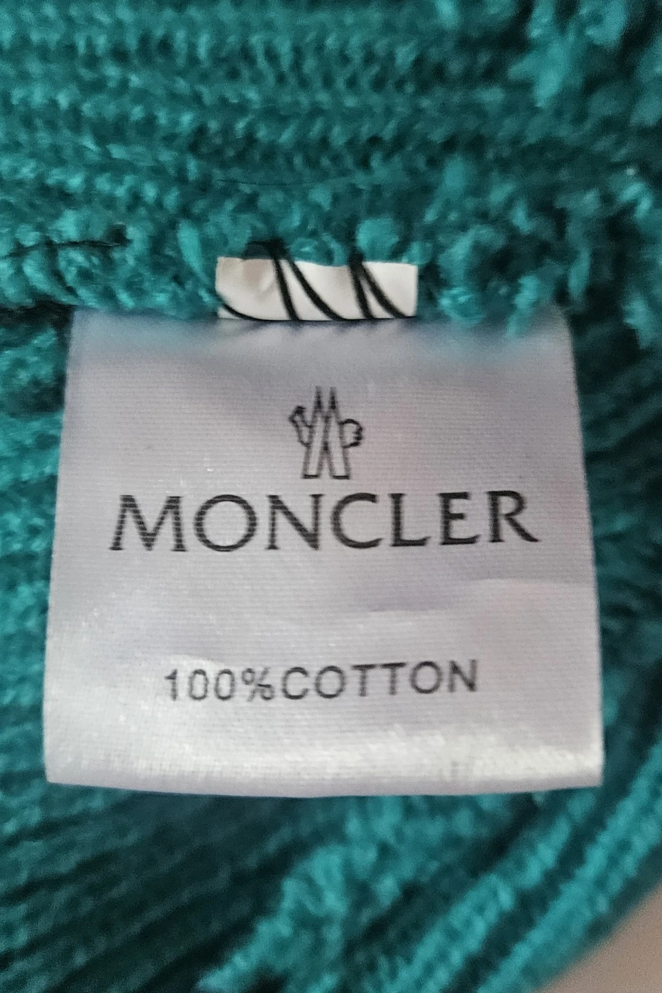 Moncler Teal Beanie - photo 4