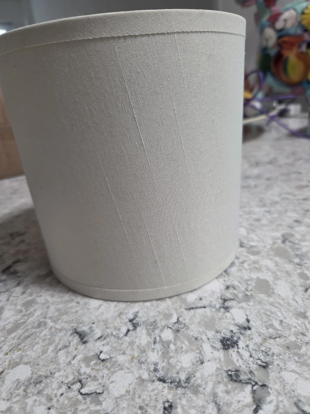 Cream Fabric Lamp shade
