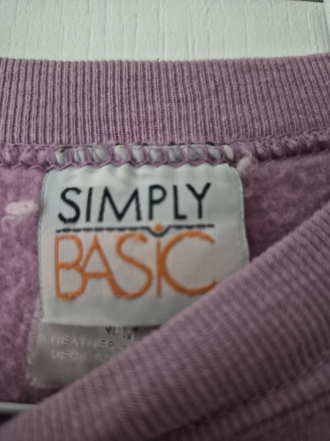 Simply Basic Purple/lilac Crewneck Sweatshirt - photo 4