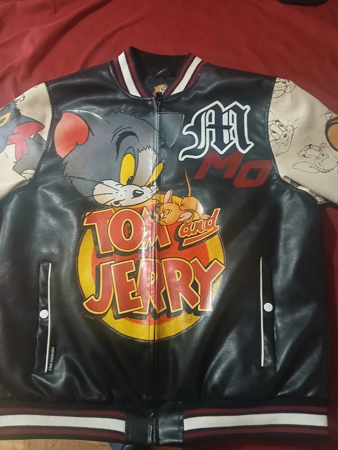 Members Only Tom and Jerry Varsity Jacket - photo 3
