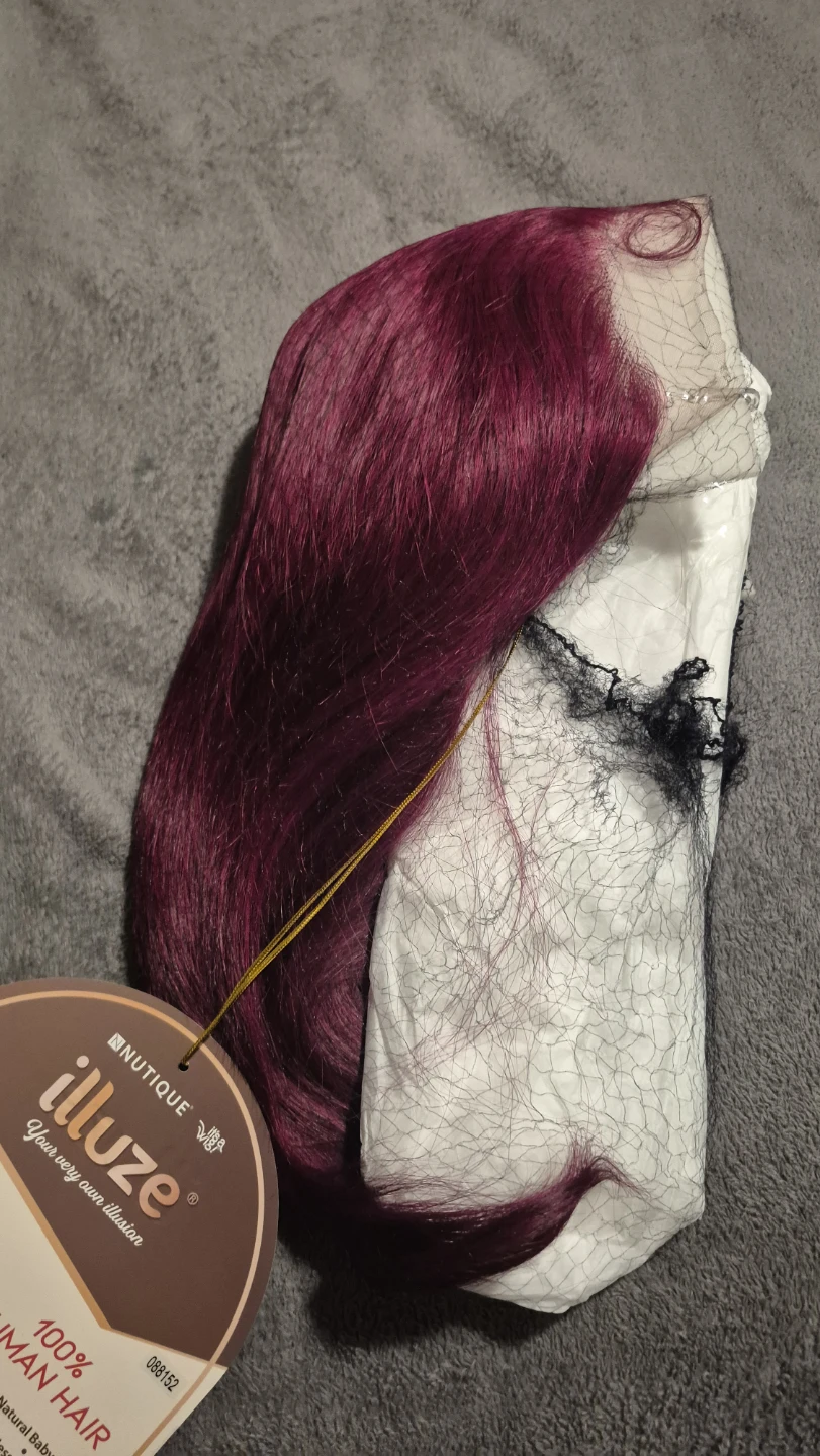 Nutique Illuze 13x4 Lace Front Wig 18 inch Burgundy - photo 3