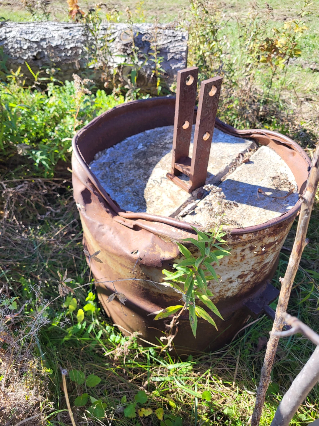 Concrete Filled 3P Tractor Hitch Weight - photo 3