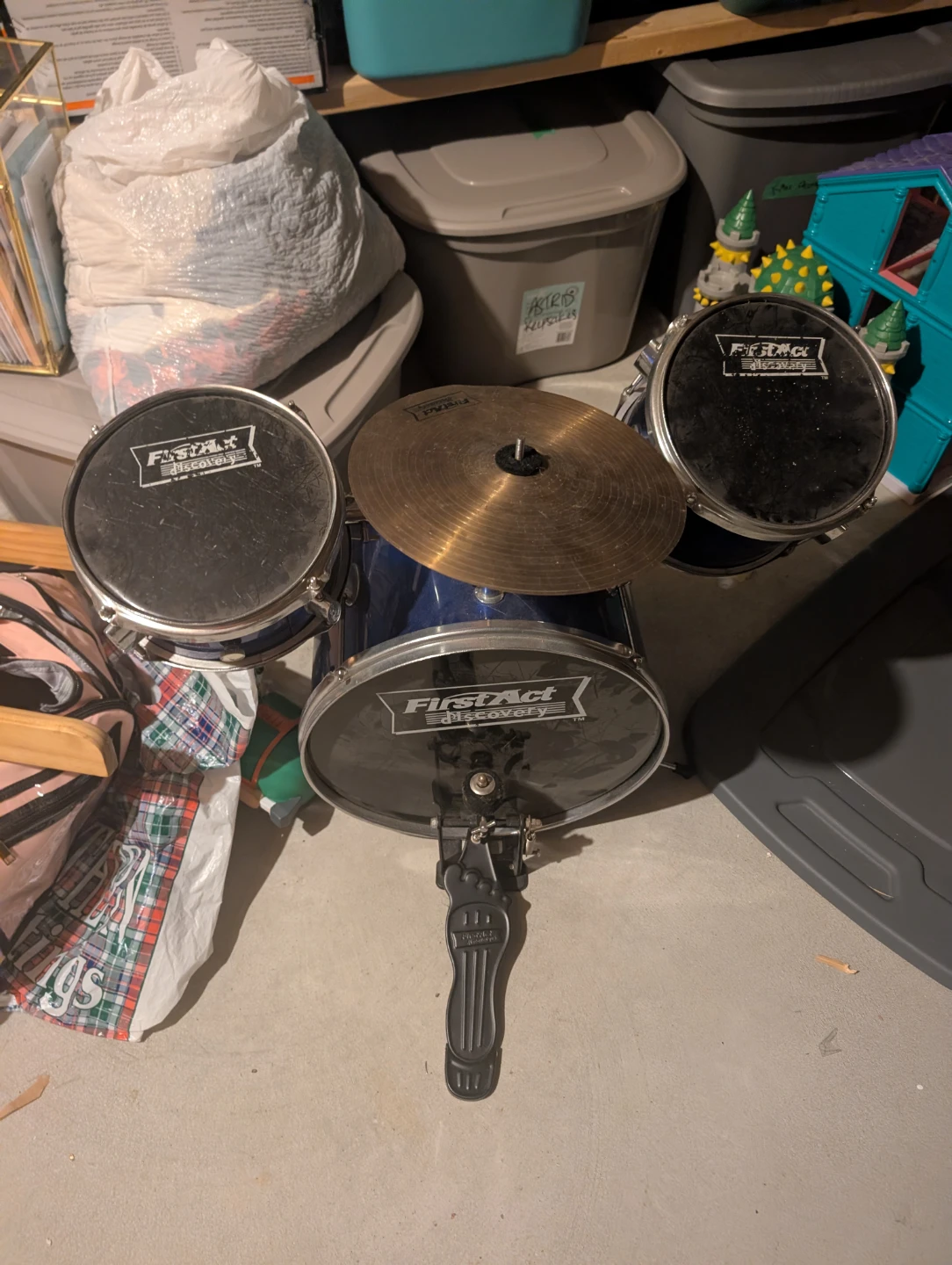 First Act Discovery Kids Drum Set