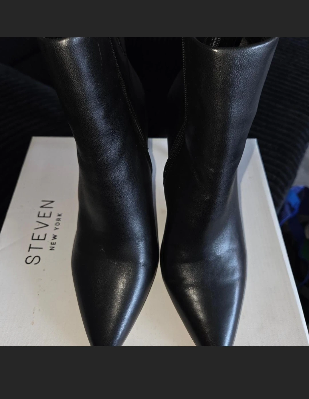 Steve New York 'Lasting' Stiletto Ankle Boots in a Ladies 8½