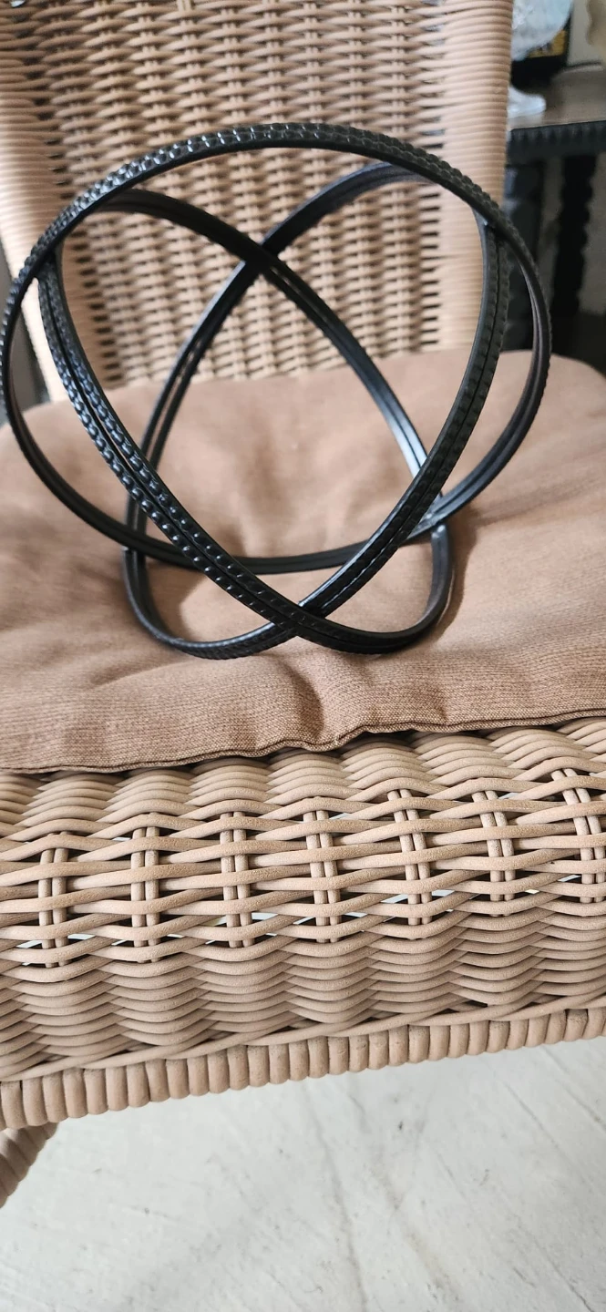 Black Decorative Orb Table Accent