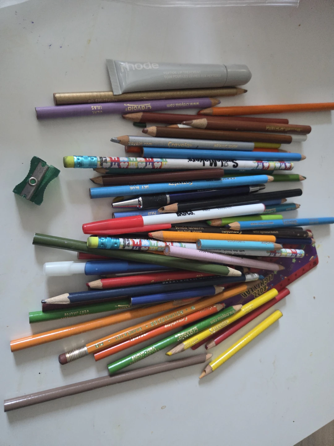 Assorted Colouring Pencils and Stationery Lot