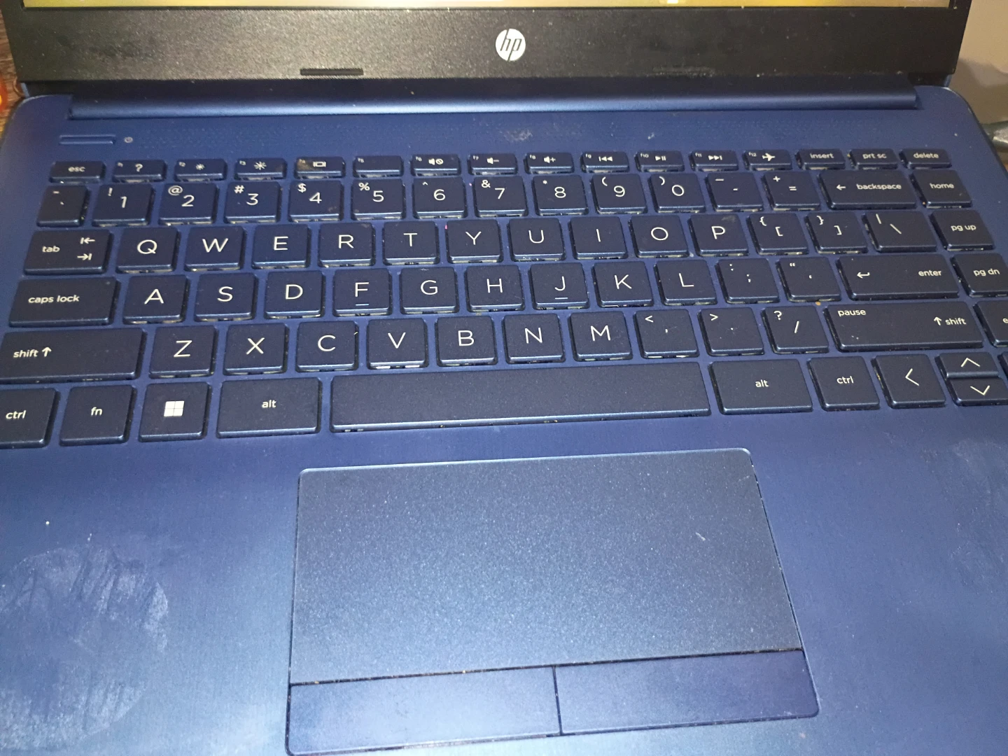 Blue HP Laptop - photo 2