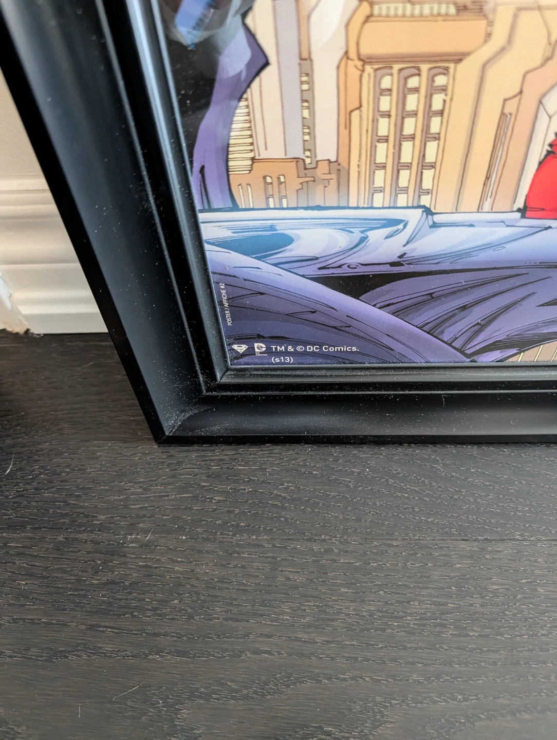 Framed Superman 75th Anniversary Canada Post Promo Poster 2013 - photo 5