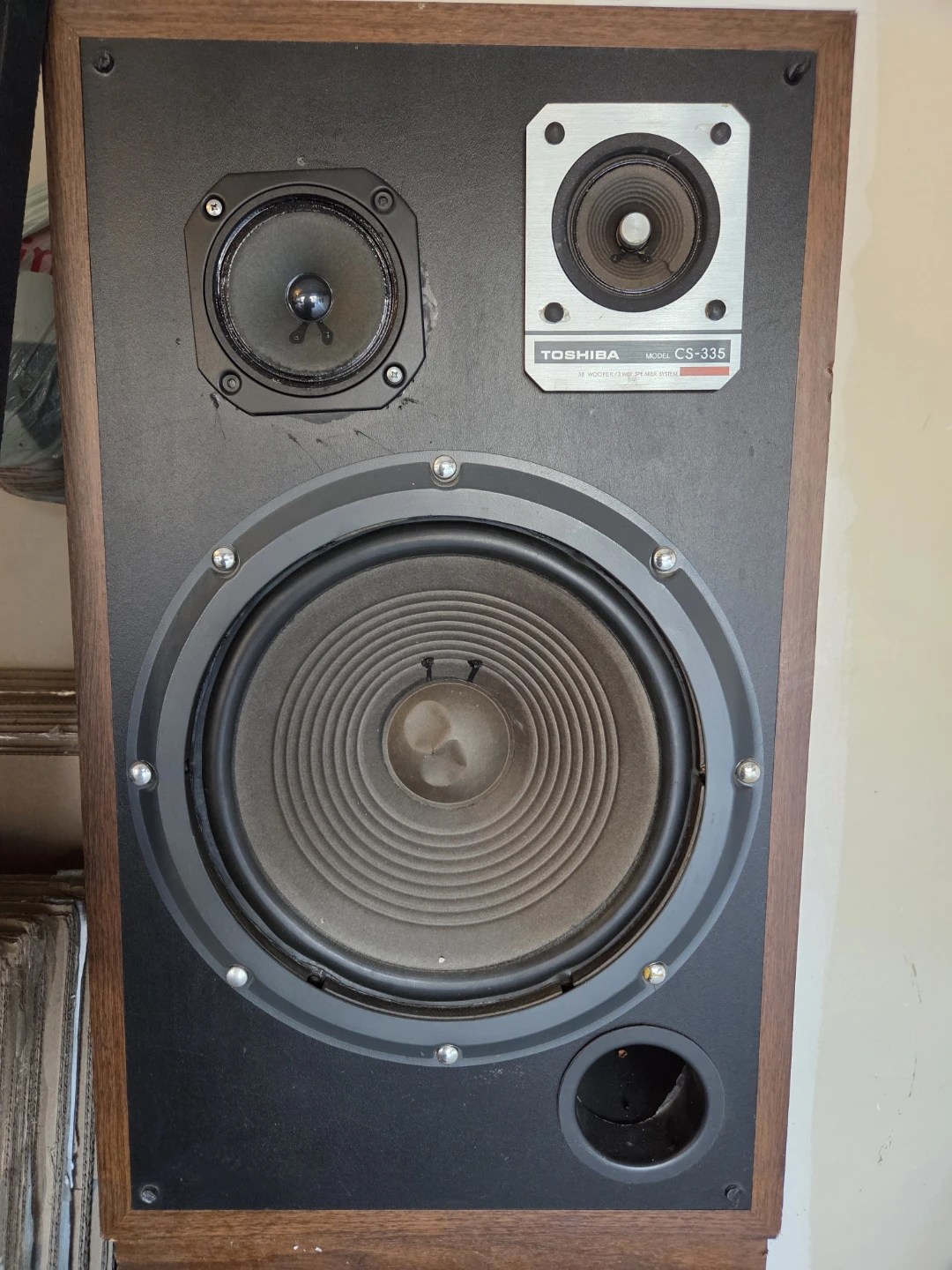 Toshiba CS-335 3-Way Speakers