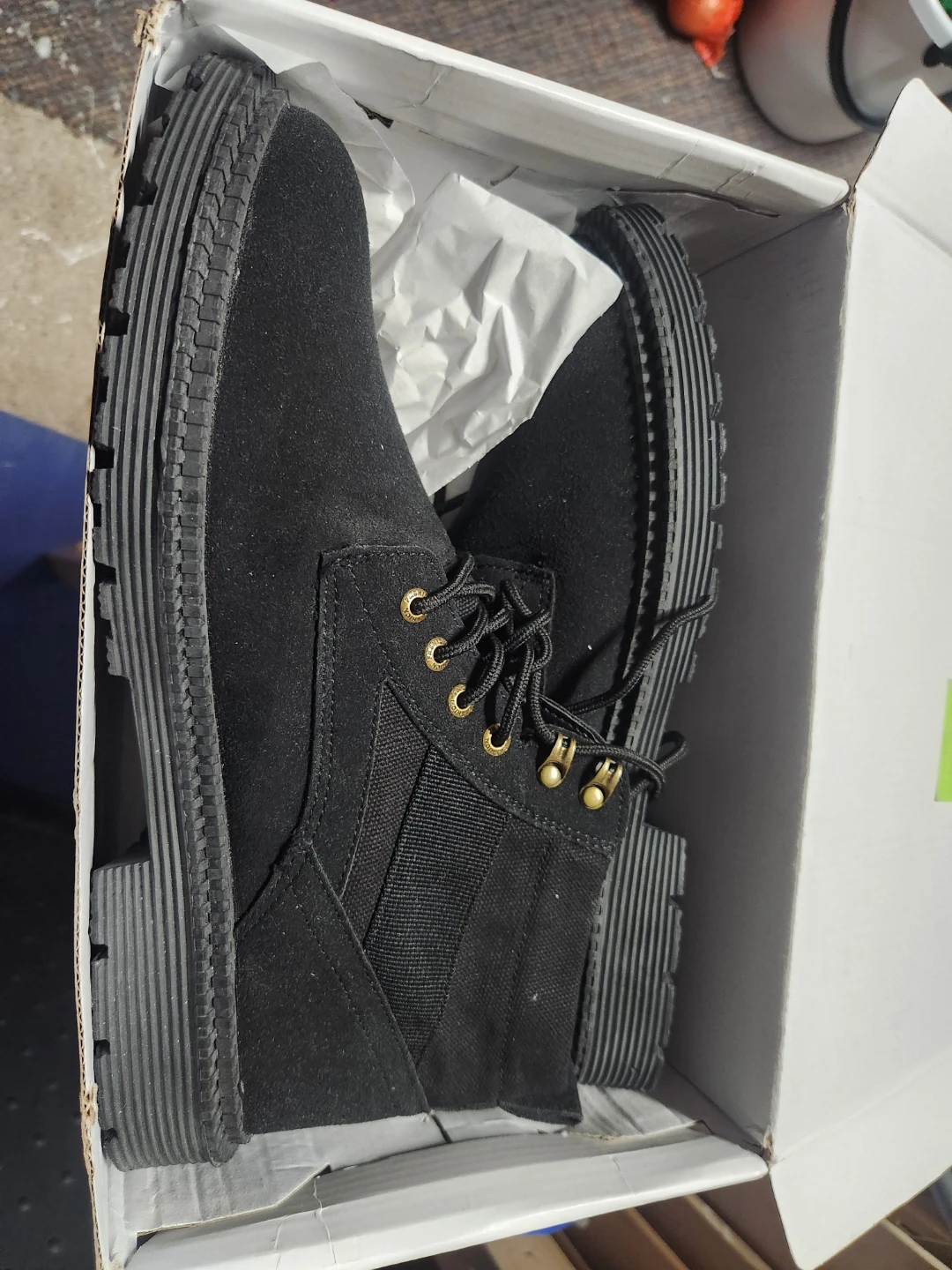 Ravesk Black Boots Size 47