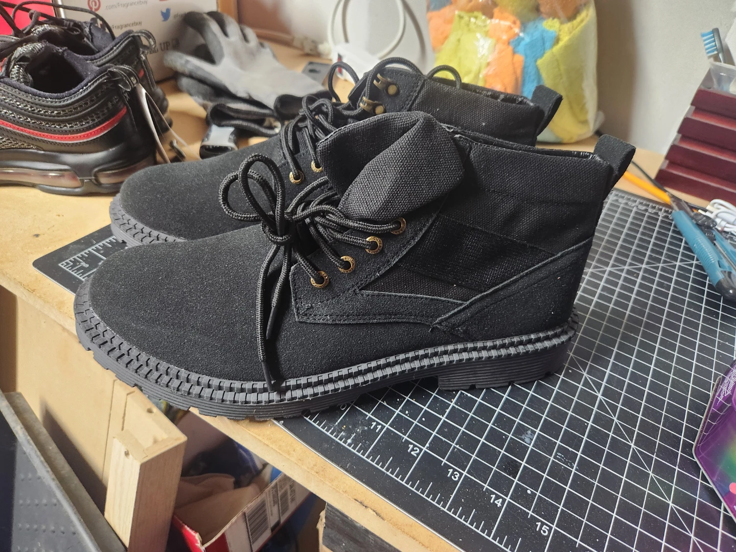 Ravesk Black Boots Size 47 - photo 2