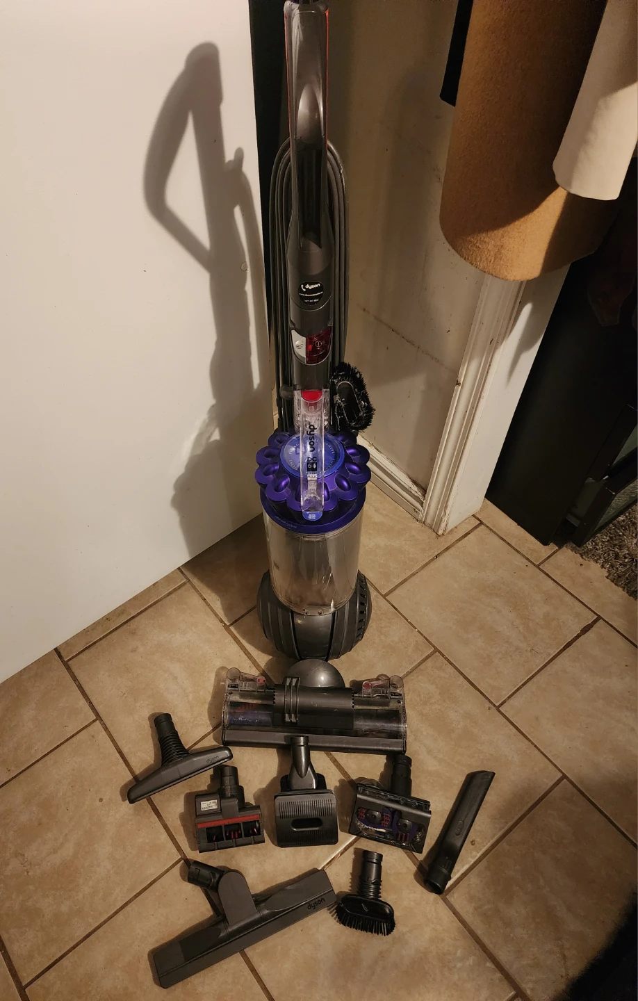 Dyson DC66 Upright Vacuum with Attachments