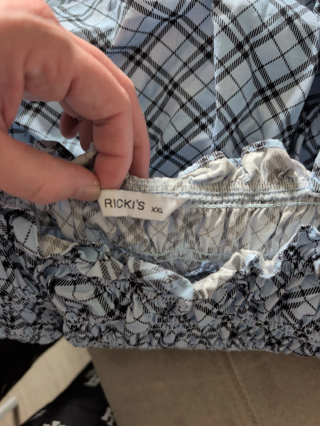 Ricki's plaid camisole top - photo 2