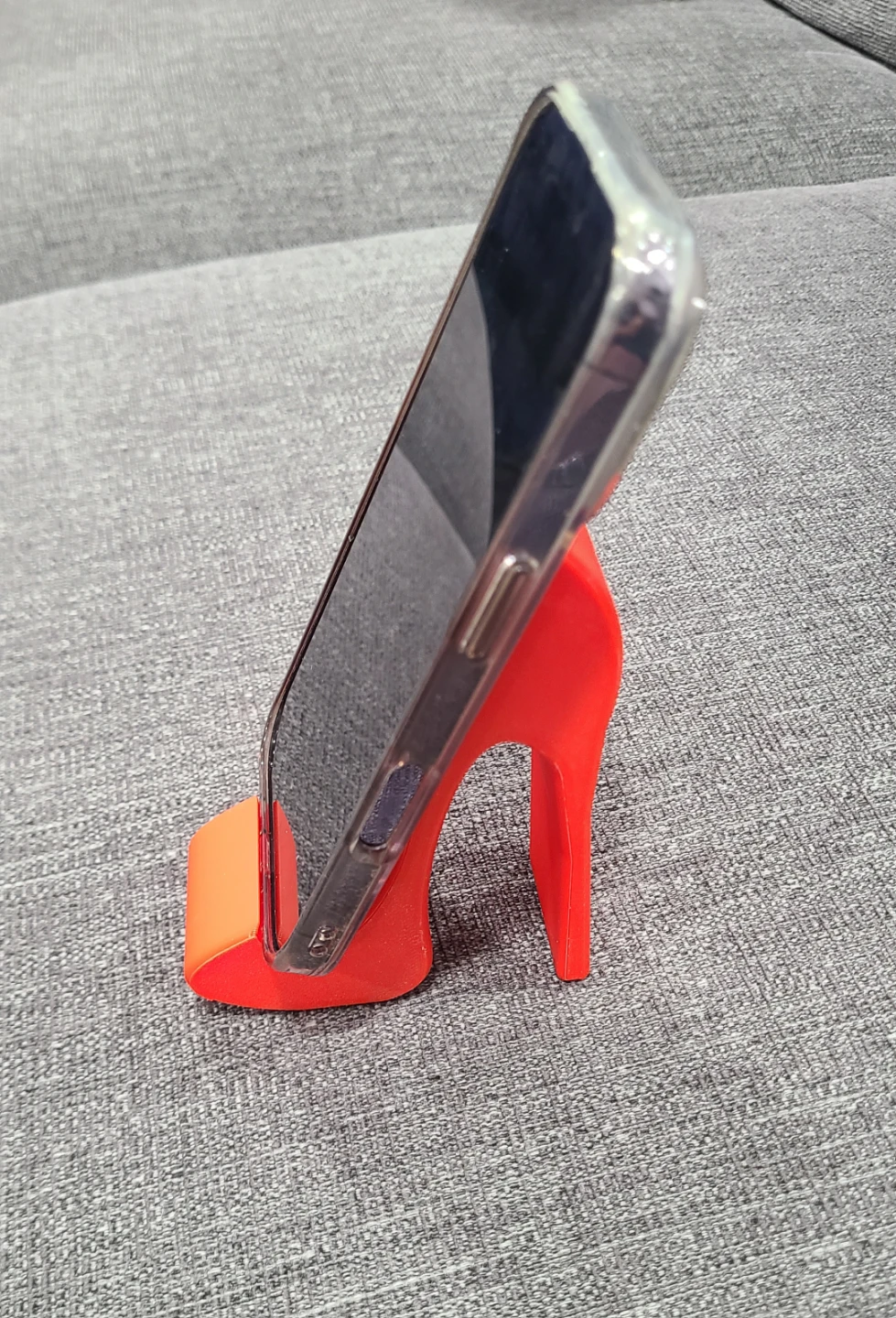 Red High Heel Phone Stand - photo 3