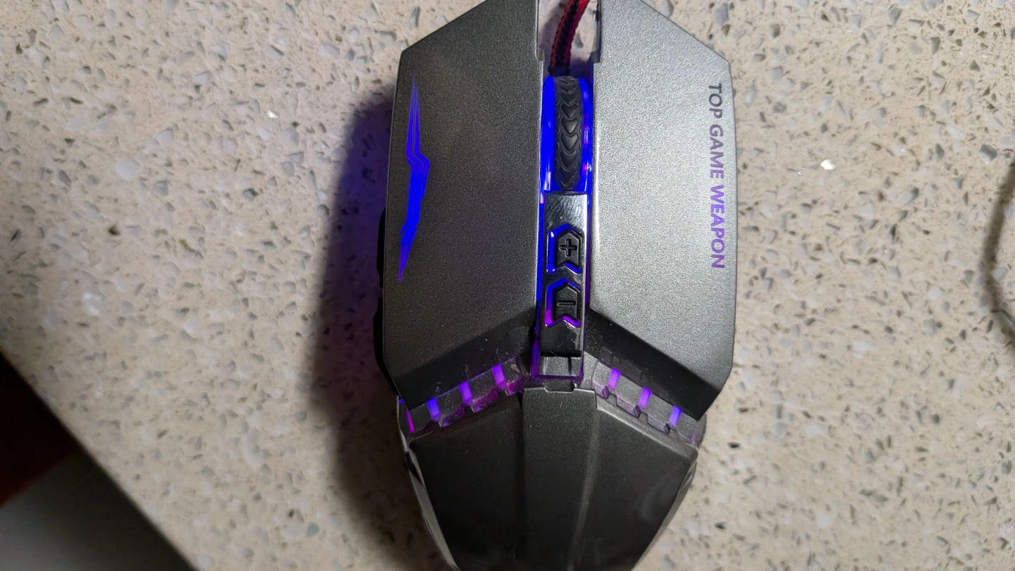 Top Game Weapon Wired Gaming Mouse - photo 5