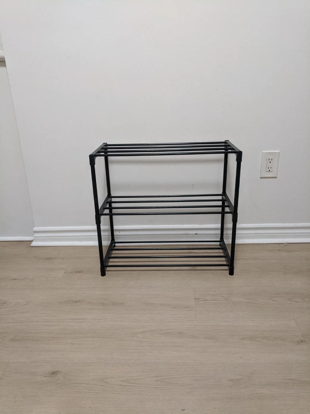 3-Tier Metal Shoe Rack