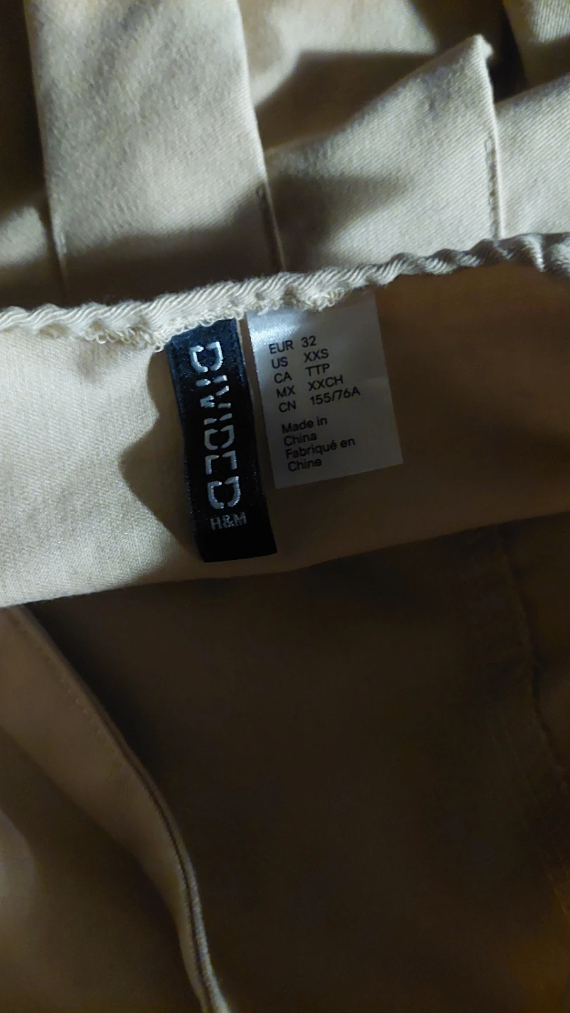 H&M Divided Beige Pleated Strap Dress - photo 3