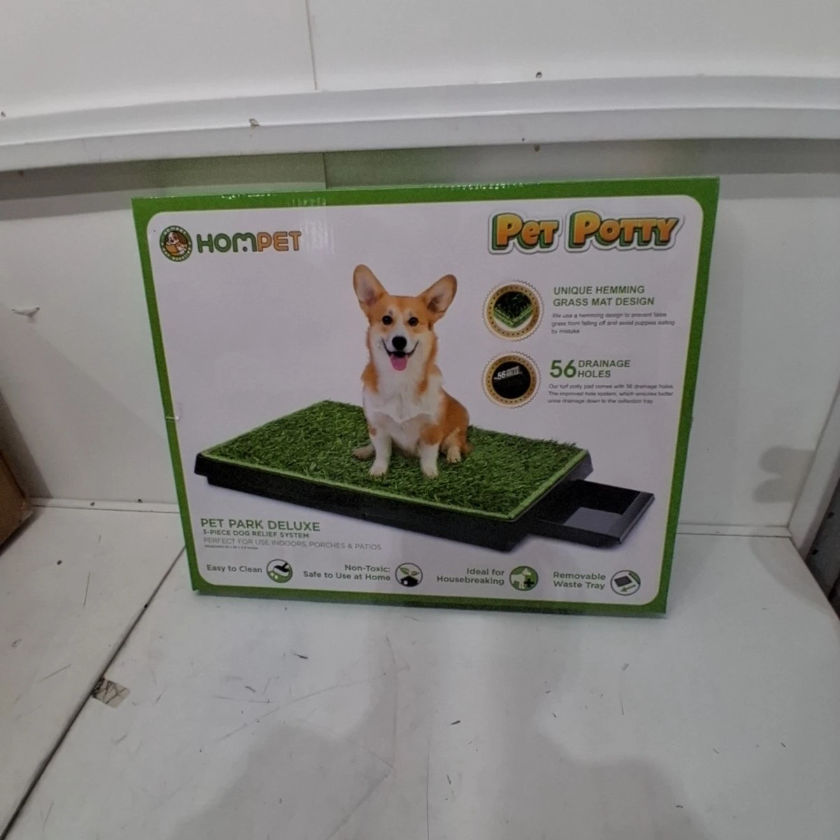 Hompet Pet Potty Deluxe- Dog Pee Pad
