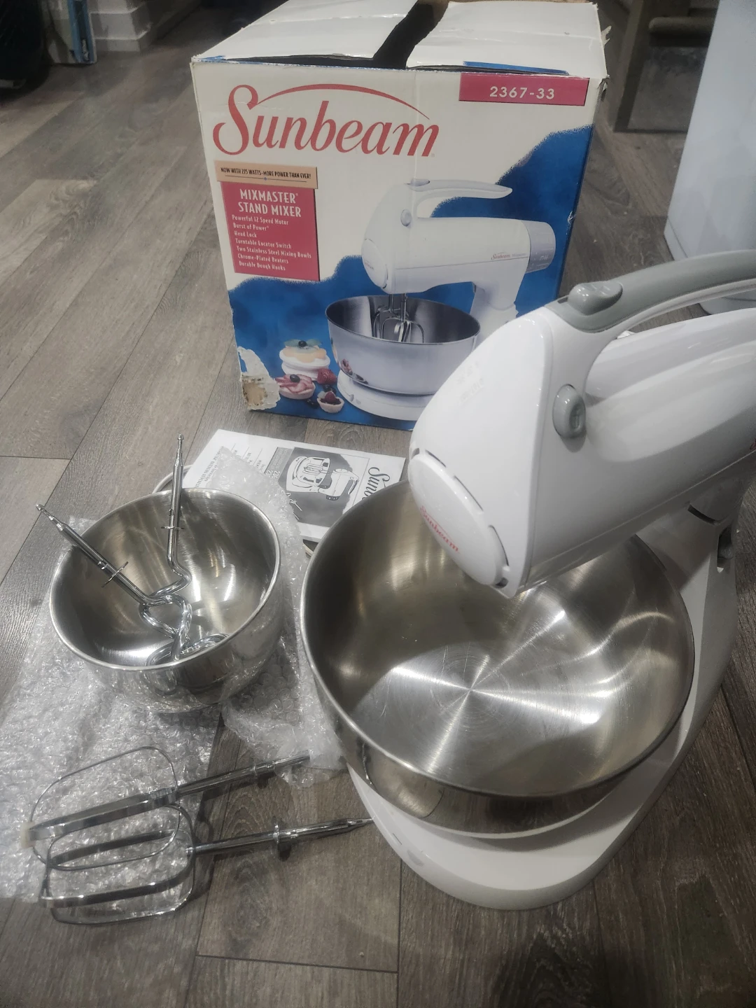 Sunbeam Mixmaster Stand Mixer 2367-33 - photo 2