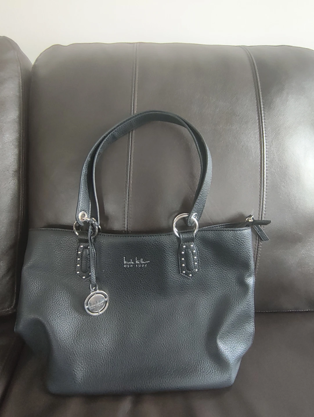 Nicole Miller New York Black Handbag