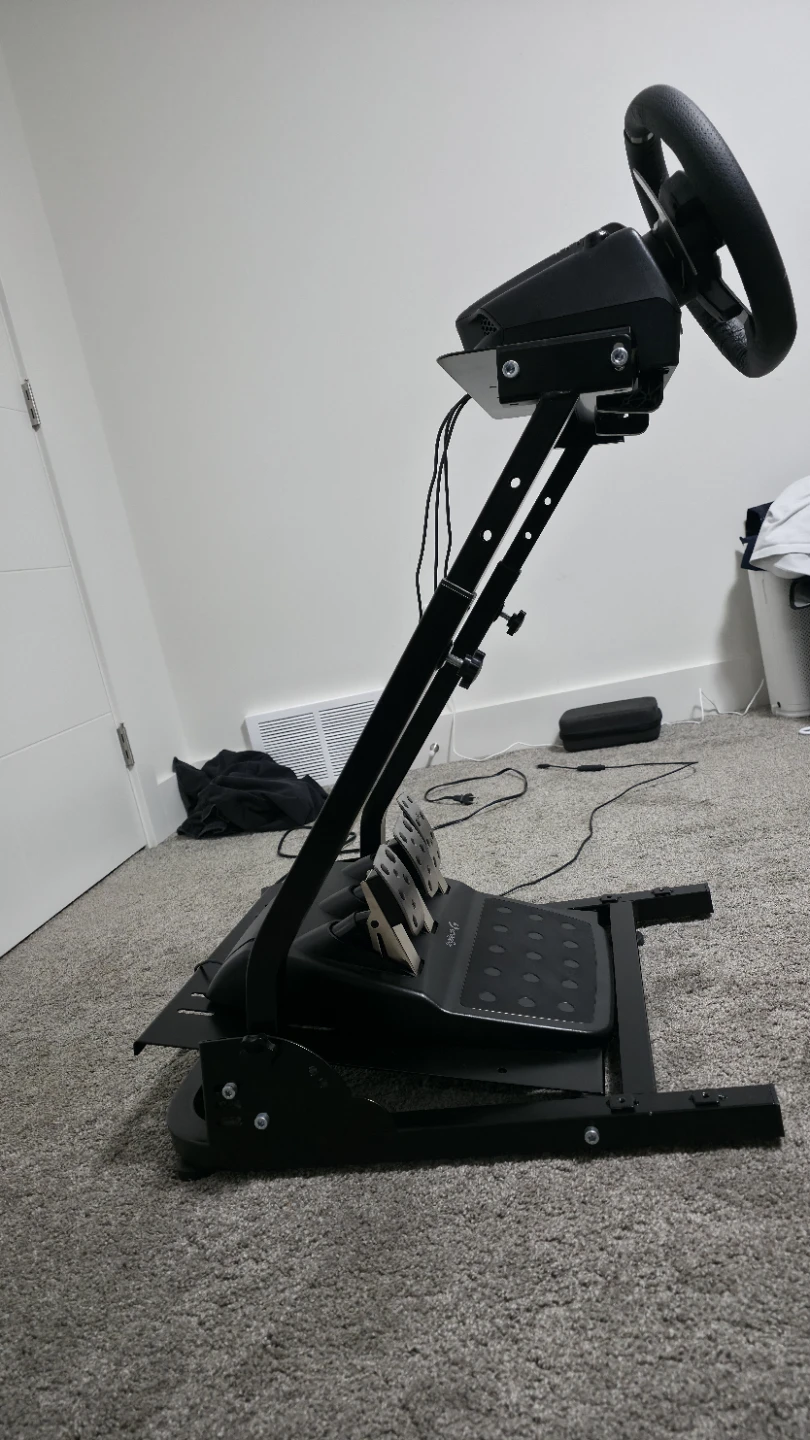 Logitech G Racing Wheel and Pedal Setup with Stand - photo 5
