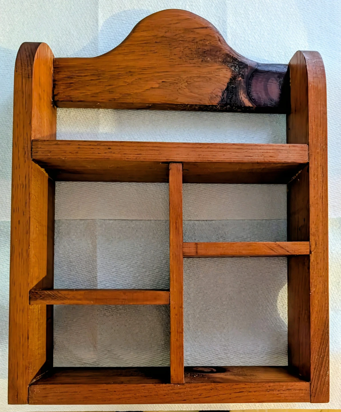 Rustic Wooden Wall Shelf